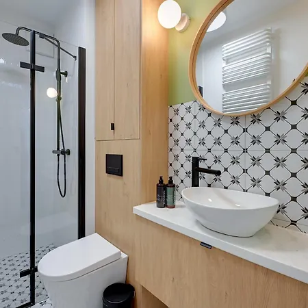 Apartmán Waterlane Vintage - Fitness & Parking By Downtown Gdaňsk