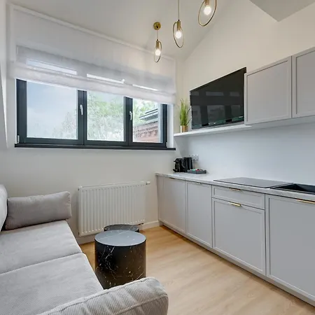 Apartmán Waterlane Vintage - Fitness & Parking By Downtown Gdaňsk